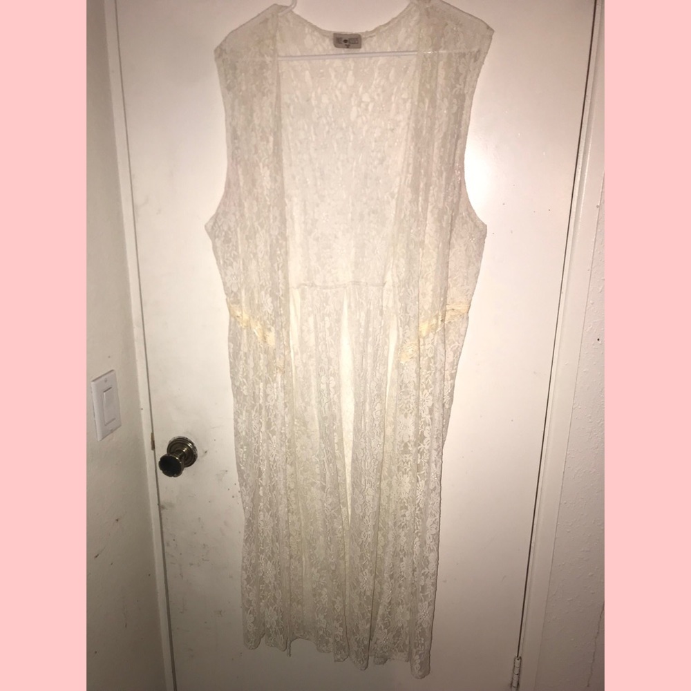 FINAL SALE 🌹 Long Lace Cardigan
